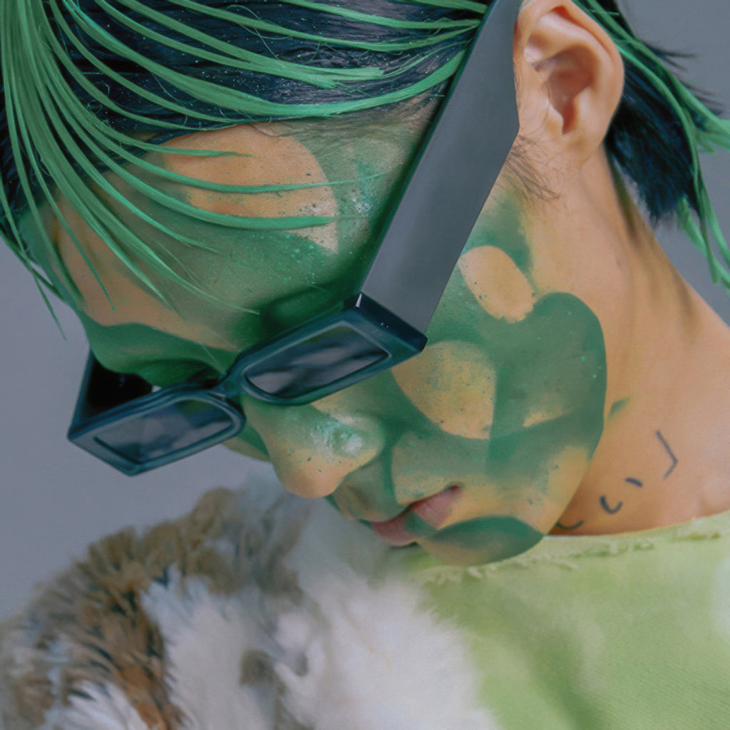 Cyber Nightclub Rectangle Sunglasses Trendy Cool Eyewear