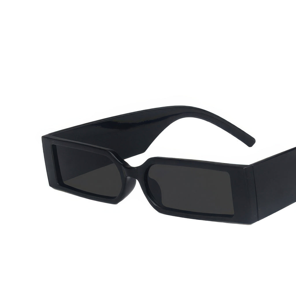Cyber Nightclub Rectangle Sunglasses Trendy Cool Eyewear