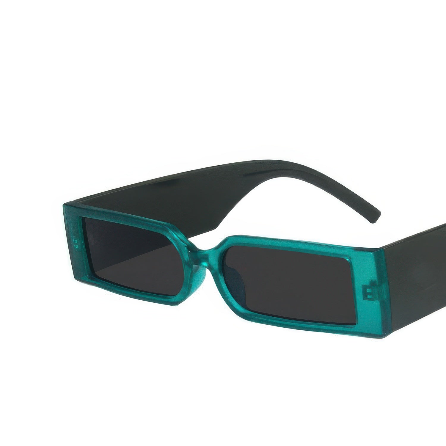 Cyber Nightclub Rectangle Sunglasses Trendy Cool Eyewear