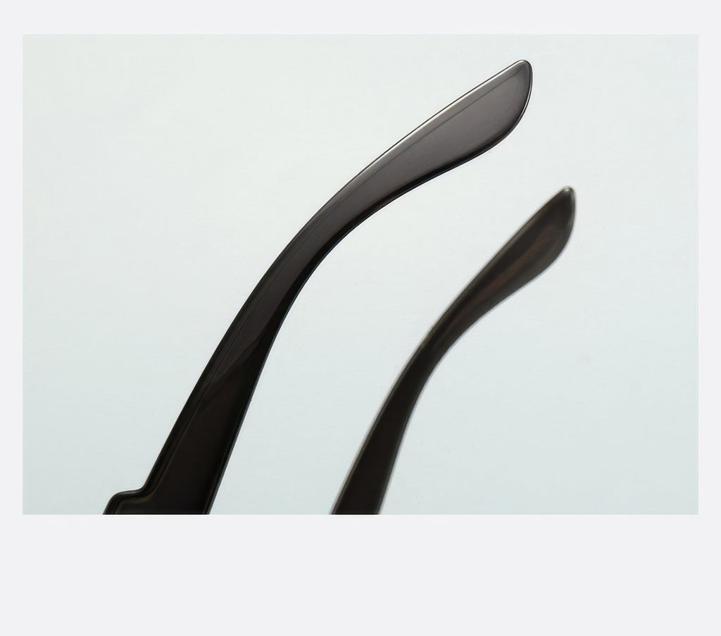 Fashion Rimless Monolithic Punk Sunglasses