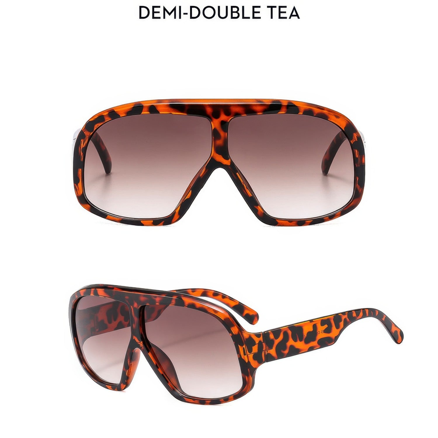 Large Frame Square Sunglasses