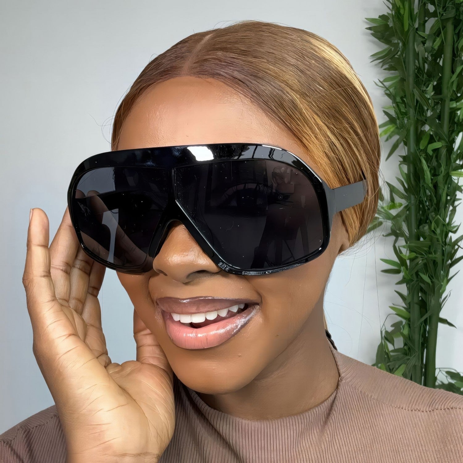 Large Frame Square Sunglasses