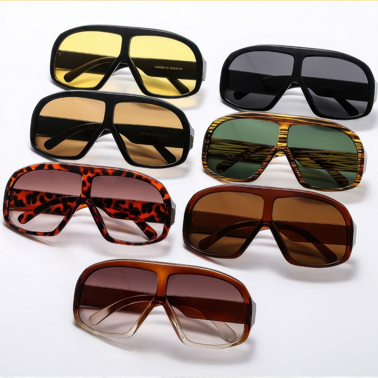 Large Frame Square Sunglasses