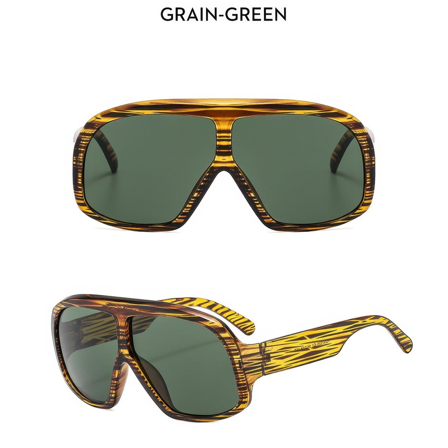Large Frame Square Sunglasses