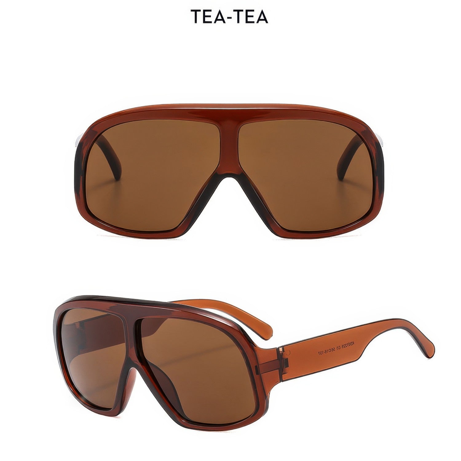 Large Frame Square Sunglasses