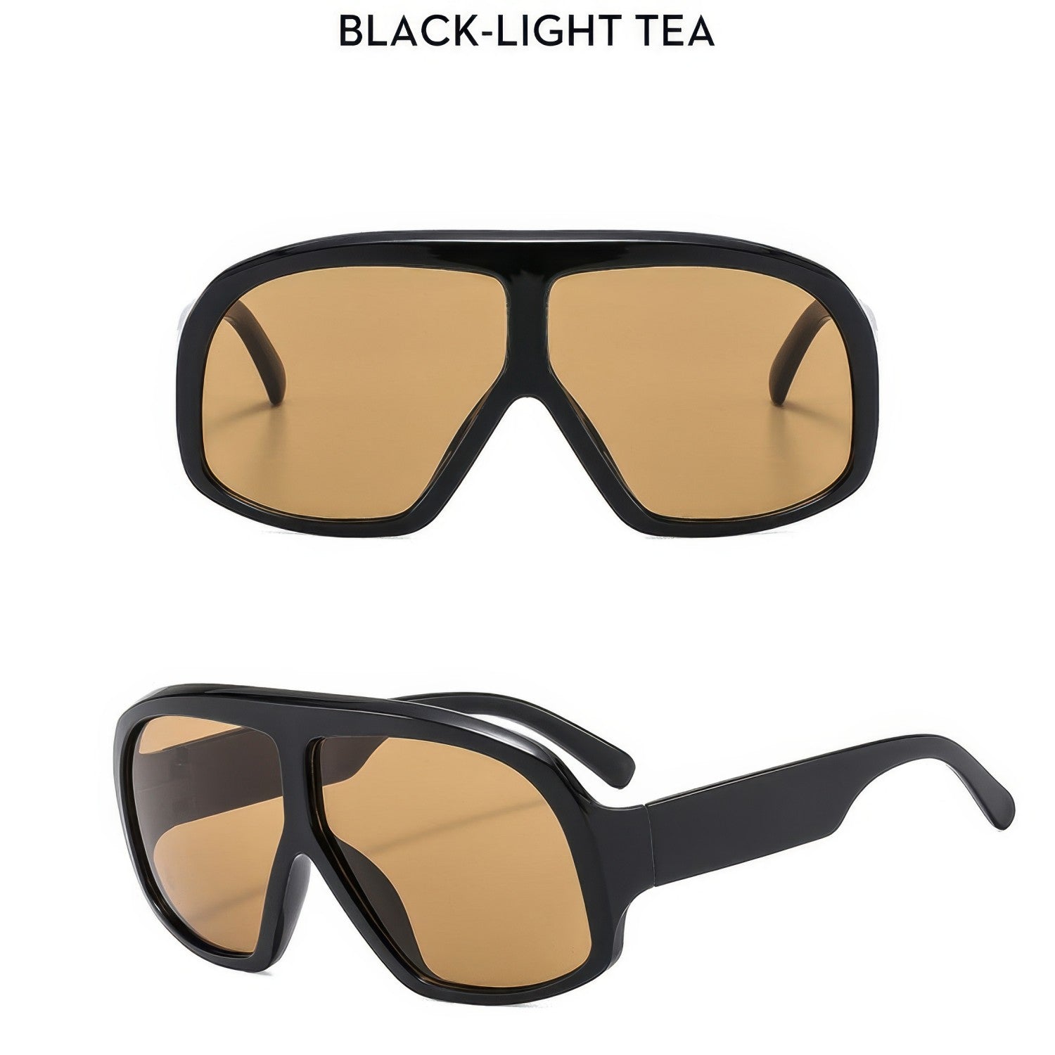Large Frame Square Sunglasses