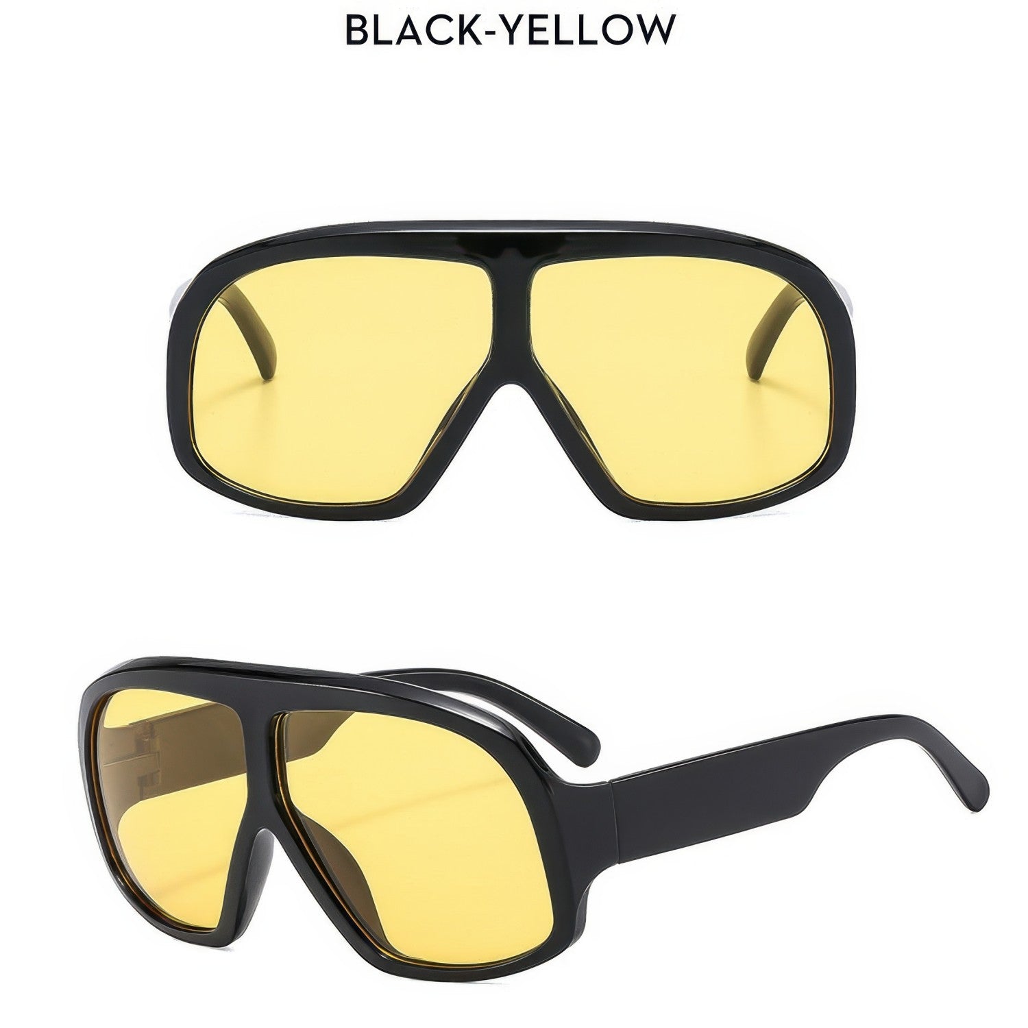 Large Frame Square Sunglasses