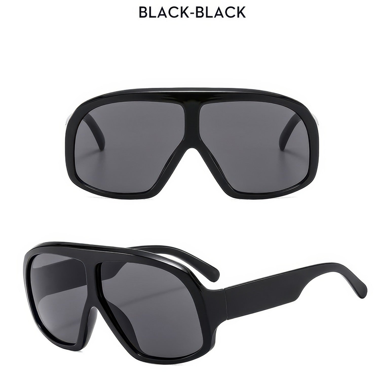 Large Frame Square Sunglasses