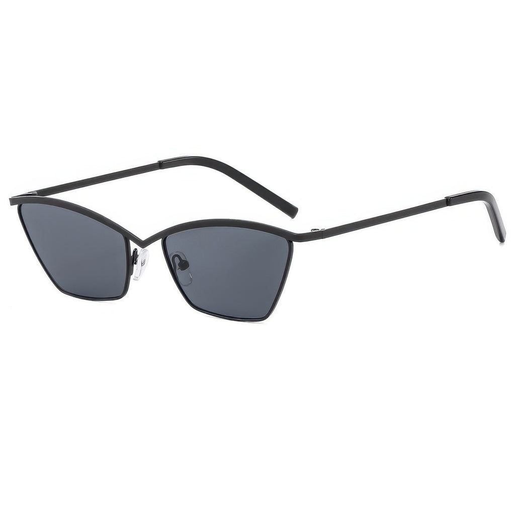 Metal Retro Outdoors Cat Eye Sunglasses