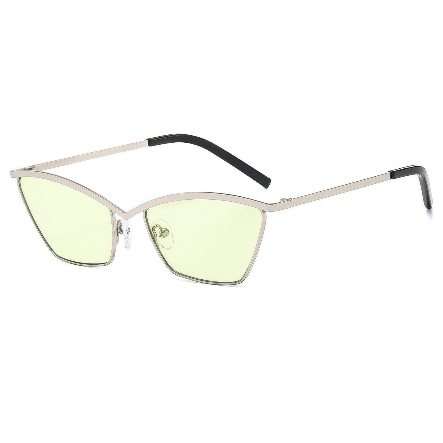 Metal Retro Outdoors Cat Eye Sunglasses