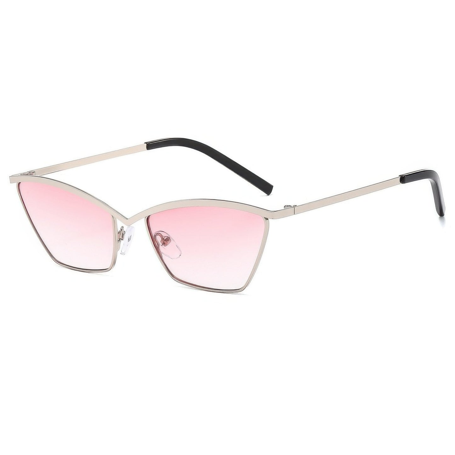 Metal Square Sunglasses Retro Punk UV Protection Eyewear