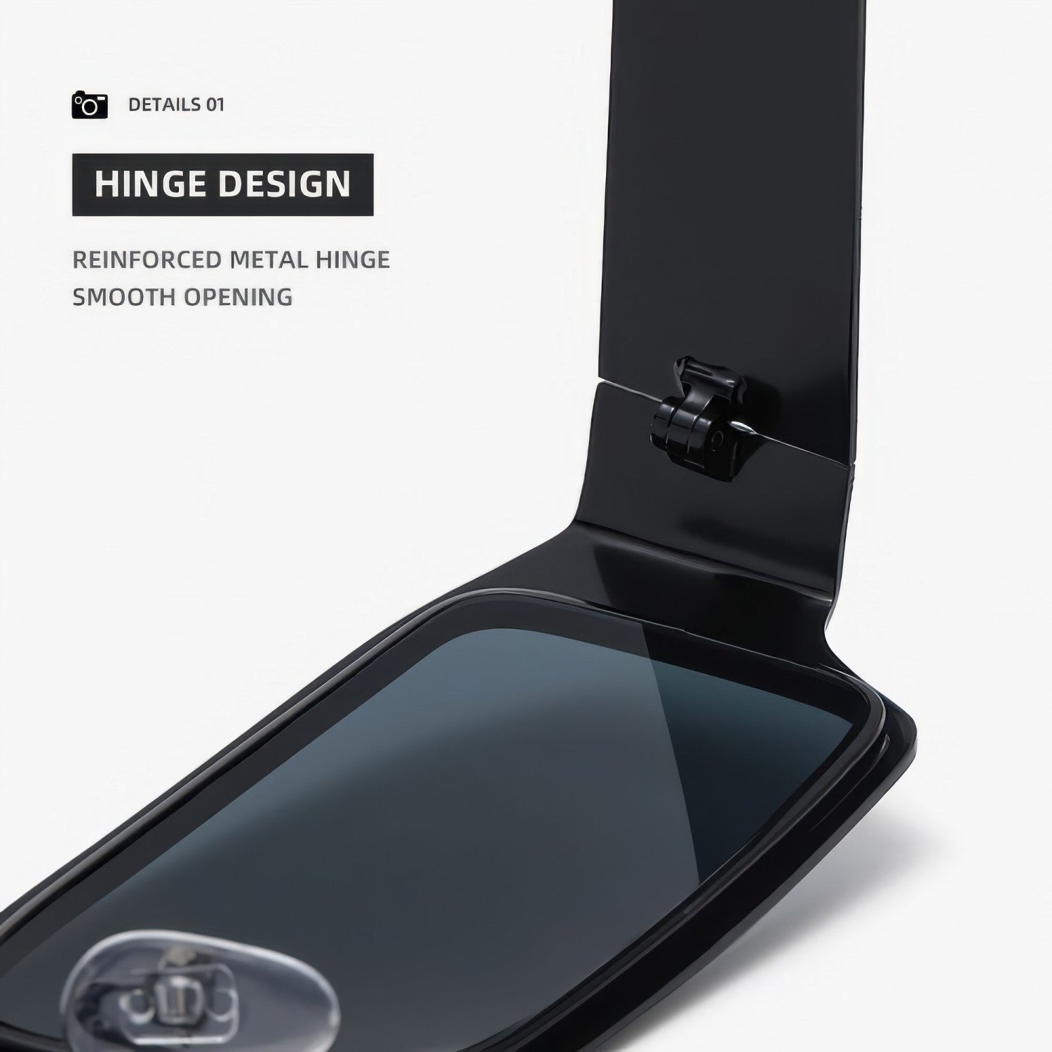 Metal Square Wide Leg Sunglasses Retro Fashion Eyewear