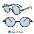 Round Funny Glasses Retro Steampunk PC Eyewear