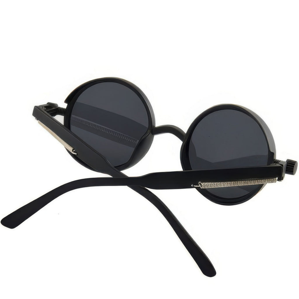 Round Funny Glasses Retro Steampunk PC Eyewear