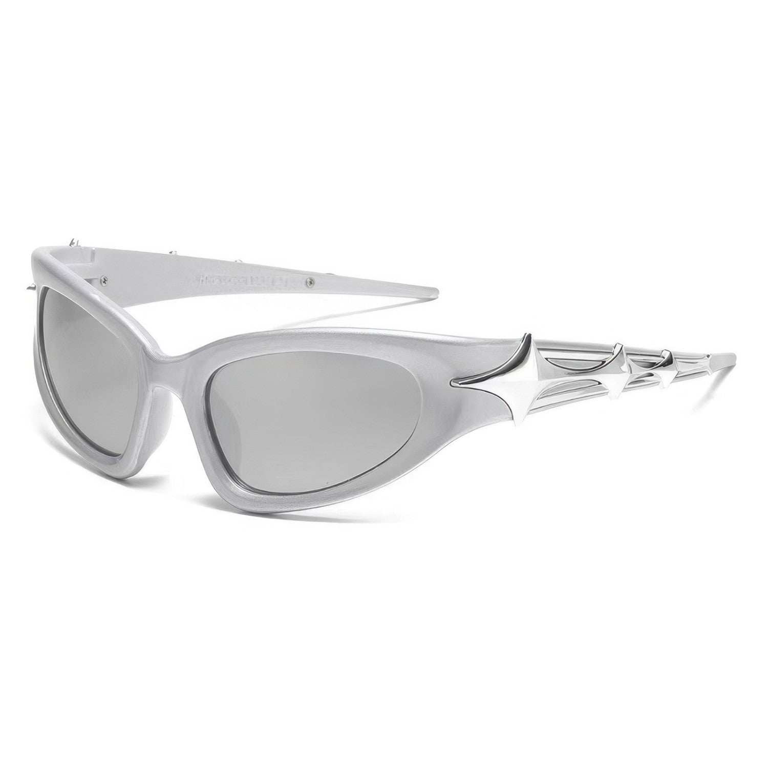Cyber Futuristic Punk Star Sunglasses